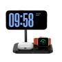 Benks Infinity 3-in-1 Wireless Charging Stand - Ultra-Fast Charging and Sleek Design - Black