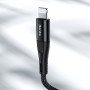 Câble de Charge Type-C / Lightning Benks - 2 M - Puissance et Durabilité au Quotidien - Noir