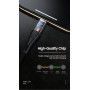 Câble de Charge Type-C / Lightning Benks - 2 M - Puissance et Durabilité au Quotidien - Noir