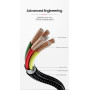 Benks Type-C / Lightning Charging Cable - 2 M - Everyday Power and Durability - Black