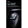 Câble de Charge 3 en 1 Type-C / Type C + Type C + Lightning Benks D46 - 1,2 m – Ultra Rapide et Résistant - Blanc