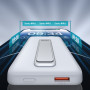 Benks MagClap StandGo – Power and Convenient Support for All Your Travels - Power Bank 10000mAh - White