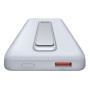 Benks MagClap StandGo – Power and Convenient Support for All Your Travels - Power Bank 10000mAh - White