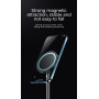 Benks MagSafe 2-in-1 Wireless Charging Stand - 15W Fast Charger for iPhone and AirPods - Black