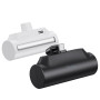 Mini Power Bank portable 5000mAh Benks avec connecteur Type-C - Blanc