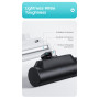 Mini Power Bank portable 5000mAh Benks avec connecteur Type-C - Blanc