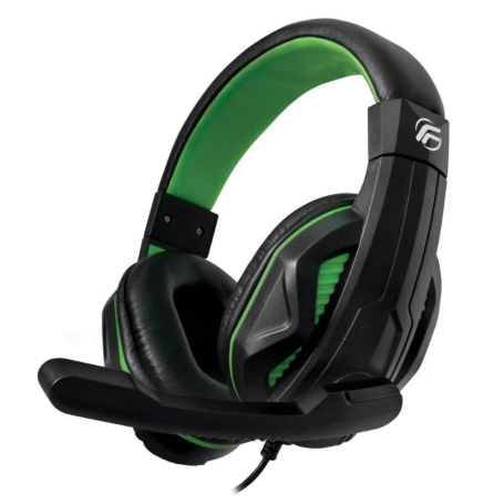 Fenner Tech PC13-GR Gaming Headset with Microphone for PC/Console - Green