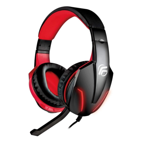 Casque Gaming F1 avec microphone pour PC/Console Fenner Tech - Rouge
