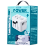 REMAX Astro Series RP-U11 35W Multifunctional Charger UK/US/EU/AU/CN - White