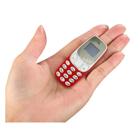 Mini Téléphone Portable L8STAR BM10 Dual Nano SIM - Rouge