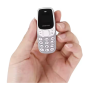 L8STAR BM10 Mini Feature Phone Dual Nano SIM - Silver