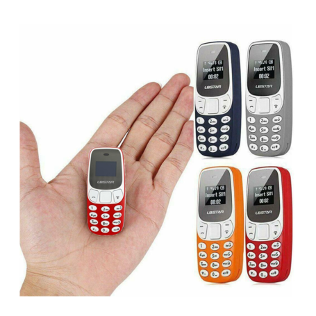 L8STAR BM10 Mini Feature Phone Dual Nano SIM - Silver