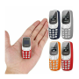 L8STAR BM10 Mini Feature Phone Dual Nano SIM - Silver
