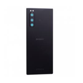 Vitre Arrière Sony Xperia 5 IV Noir Original Démonté Grade A - Qualité Supérieure et Remplacement Parfait