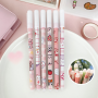 Erasable Ink Pen 0.5mm - Pink Bear (10pcs)