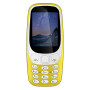 Mini Telephone Portable I Kall K28 Jaune 2.4''