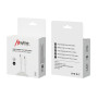 Câble Type-C / Type-C Tresse nylon 60W - Compatible iPhone/Samsung - Tresse nylon 1M (Mayline)