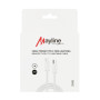 Câble Type-C vers Lightning Nylon Tressé 27W - 1M (Mayline)