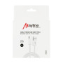 Câble USB vers Type-C Tresse nylon - 5V 3A - 1M (Mayline)