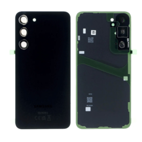 Vitre Arrière Samsung Galaxy S23 Plus Noir Original Grade A - Qualité Supérieure sans Lentille