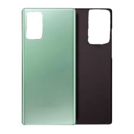 Vitre arrière originale verte Samsung Galaxy Note 20 Ultra 4G/5G - Grade AB - Remplacement sans lentille