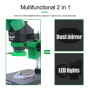 Buy LED Microscope Illumination RL-033D - Black with Dust Protection for Clear Imaging