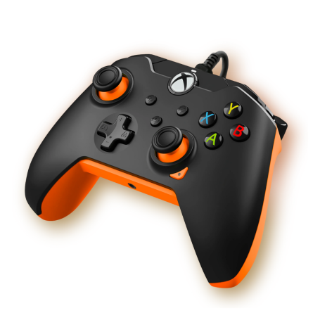 Xbox Series X/S & PC PDP Wired Controller - ATOMIC 049-012-GO - Black