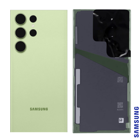 Vitre Arrière Samsung Galaxy S23 Ultra (S918B) Vert Clair Original - Grade A | Remplacez Facilement