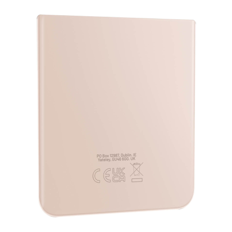 Vitre Arrière Inférieure Samsung Galaxy Z Flip 4 5G Or Rose Grade AB - Remplacement de Qualité