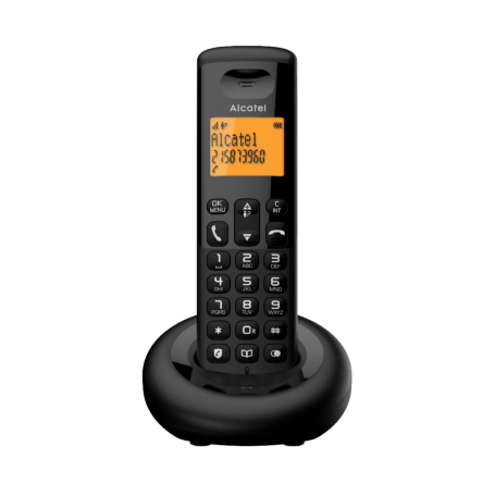 Téléphone Fixe Sans Fil Alcatel E160 - Noir (Neuf)