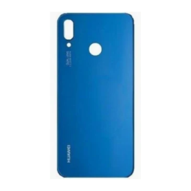 Vitre arrière Huawei P20 Bleu Originale Grade AB - Remplacement sans Contour Lentille
