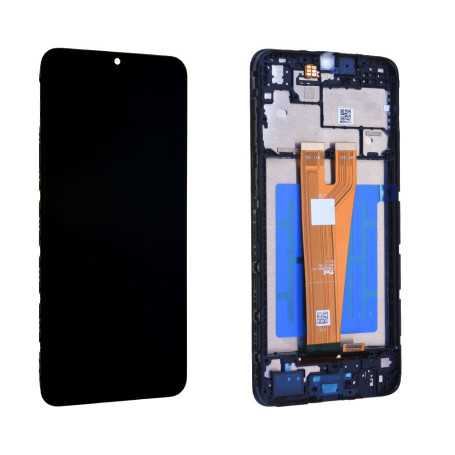Ecran Samsung Galaxy A02 2021 (A022) Noir + Chassis (Service Pack)