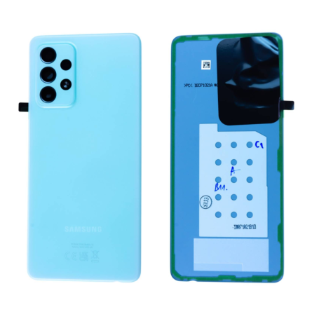 Vitre arrière Samsung Galaxy A52S 5G (A528B) Bleu (Original Démontée) - Grade AB