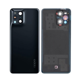 Vitre Arrière Oppo Find X3 Pro Noir Original Grade AB - Remplacement Idéal et Qualité Assurée