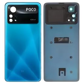 Xiaomi Poco X4 Pro Rear Window Blue Original Disassembled Grade A Replacement Lens