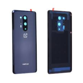 Vitre Arrière Originale One Plus 8 Pro Noir - Grade AB - Pièce Détachée de Qualité