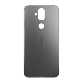 Achetez Vitre Arrière Nokia 8.1 Argent Sans Lentille - Pièce d'Origine Grade AB en Ligne