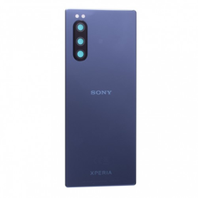 Vitre Arrière Sony Xperia 5 Bleu Original Démonté Grade A - Réparez Votre Smartphone