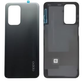 Vitre Arrière Oppo A94 5G Sans Contour Noir Twilight Original Démonté - Grade AB | Remplacement Haute Qualité