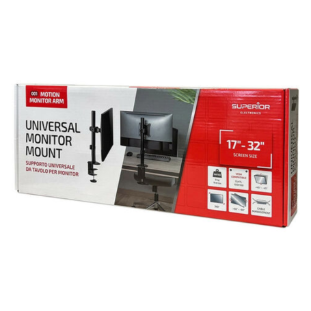 Support de Moniteur PC 17"-32" Superior SUPSPC001 | Ergonomie et Polyvalence
