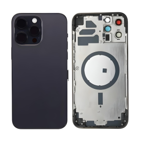 Châssis Vide iPhone 14 Pro Max Noir (Origine Démonte) Grade AB - Qualité Supérieure pour Réparation Rapide