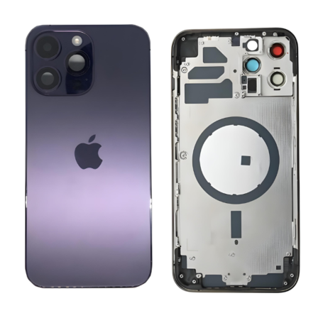 Chassis Empty iPhone 14 Pro Max Violet Grade AB Origin Disassembled - Affordable Replacement