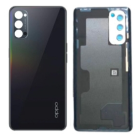 Oppo Reno4 5G Rear Glass Space Black (Original Disassembled) - Grade AB