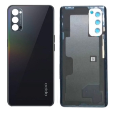 Oppo Reno4 5G Rear Glass Space Black (Original Disassembled) - Grade AB