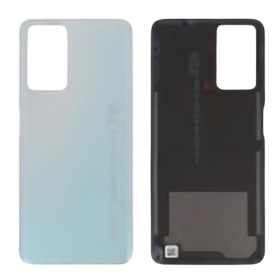 Oppo A96 Rear Glass Without Lens Frame Twilight Blue (Original Disassembled) - Grade B