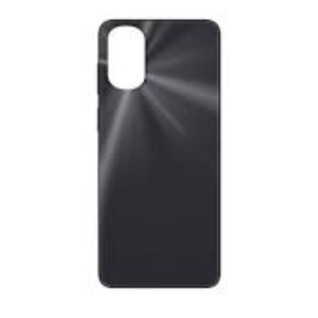 Motorola G22 Rear Glass Without Lens Frame Black (Original Disassembled) - Grade A