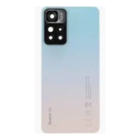 Rear Window Replacement for Xiaomi Redmi Note 11 Pro - Rainbow Blue Grade A Original Parts