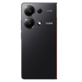 Rear Window for Xiaomi Redmi Note 13 Pro 4G Black Original Disassembled Grade A Replacement