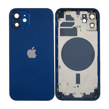 Buy Empty Frame Housing for iPhone 12 Pro Max Blue - Grade AB Quality Origin Dismantled
