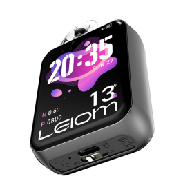 Vapoteuse Smartphone Rechargeable Type-C LEIOM 2ml Noir - Performance et Élégance
